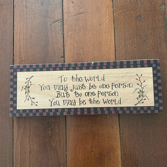 Rustic Sign - Picture 1 of 2